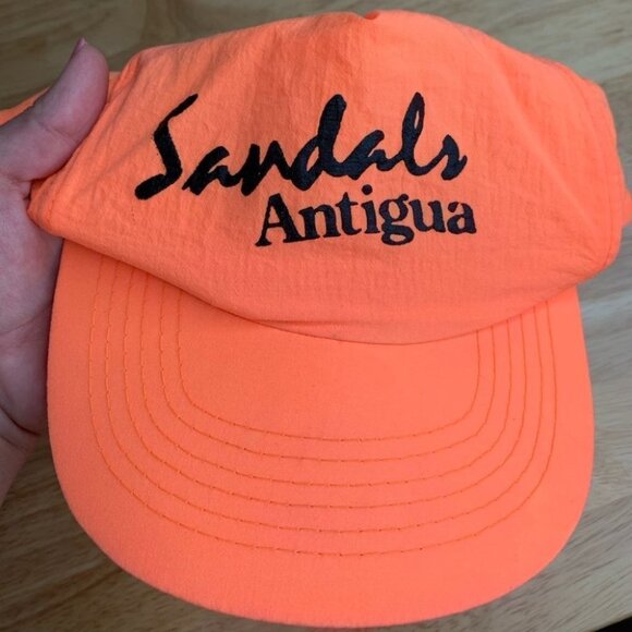 Vintage Sandals Orange Hat - Picture 2 of 8
